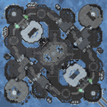 Kartta: Korhal Sky Island LE